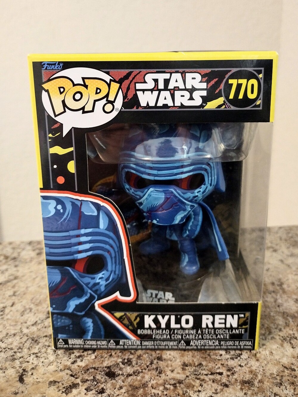 Funko Pop! Star Wars Kylo Ren Blue Collectible #770
